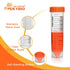 50ml Centrifuge Tubes Self-Standing Sterile Plastic Graduated Test Tube with Screw Cap, DNase/RNase Free, Pack of 25...
