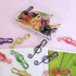 Music Paper Clips 6 Colors, 100 Pcs Cute Paper Clips Funny Creative Music Coloured Plastic Alloy Office Stationery for Documents Book Memo Paper...