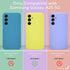 for Samsung Galaxy A25 5G Case, Silicone Phone Case with 1 Screen Protector, Soft Anti-Scratch Microfiber Lining, Full Body Shockproof Slim Cover,...
