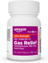 Amazon Basic Care Ultra Strength Gas Relief Softgels, Simethicone 180 mg, Antigas, 60 Count, Orange...