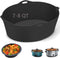 Silicone Liners Fit for Crock Pots/Slow Cookers 7-8 Quart, Slow Cooker Divider Insert Compatible for Crockpot Liner, Reusable/BPA Free/Leakproof/C...