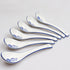 Soup Spoons Ceramic Ramen Spoons Set of 6 Asian Soup Spoons Japanese Soup dumpling Spoon for Ramen Pho Wonton Dumpling Noodles (6pcs)...