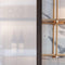 Mangobox Privacy Window Film Frosted Fluted Window Film Static Cling Window Sticker Reeded Glass Tinting for Bathroom Door Covering UV Block Etche...
