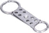 Fafeicy Lockout Tagout Hasp, 8 Hole Design Fireproof Flower Safety Double Head Aluminum Buckle Lock for Industry Oil Gas Chemical Industry Electri...