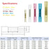 Heat Shrink Wire Connectors - 128PCS Solder Seal Wire Connectors Insulated Waterproof Wire Terminals Electrical Butt Splice Butt Connectors for Ma...