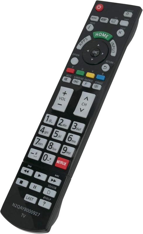 N2QAYB000927 Replaced Remote fit for Panasonic Viera 4K HD TV TC-58AX800U TC-65AX800U TC-85AX850U TC-65AX900U N2QAYB000862...