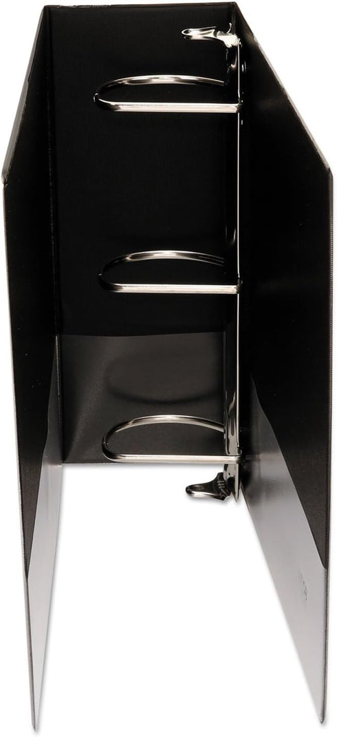 Universal 20995 Slant-Ring Economy View Binder, 4-Inch Capacity, Black...