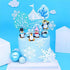 JeVenis Winter Penguin Cake Decoration for Onederland Party - Snowflake Supplies...