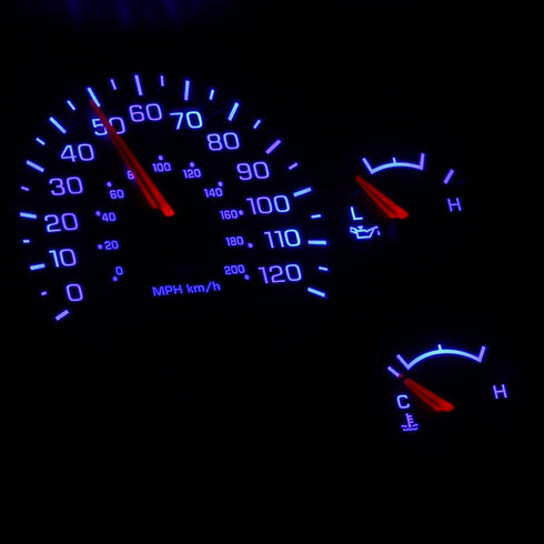 HERCOO Ice Blue LED Light Bulbs for Instrument Gauge Cluster Speedometer Compatible with 2002-2006 Dodge Ram 1500 2500 3500...