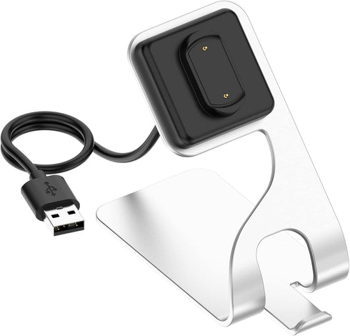 Charger Stand Compatible with Amazfit GTR 4/GTS 3/T-Rex2, Charging Dock Cable with USB 4.9 Ft Charger Cable for Amazfit GTR 4/GTS 3/T-Rex2 Accesso...