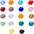 LONGWIN Lot 900pcs Glass Bicone Beads 6mm Crystal Beads Jewelry Making Supply for DIY Projects, Bracelets, Necklaces, Earrings...