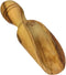 Naturally Med - Olive Wood Small Salt Scoop 2.5" total length...