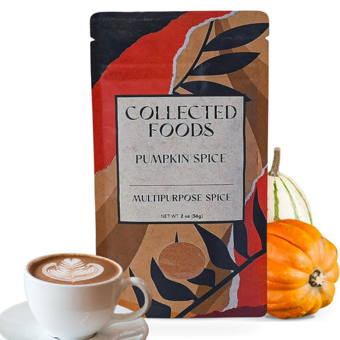 Premium Pumpkin Spice Seasoning - Perfect for Baking, Pies, Cooking, Coffee, and more by Collected Foods, Spice Powder Blend...