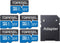 TOPESEL 5-Pack 32GB Micro SD Card Class 10 Micro-SDXC Memory Card UHS-I, High Speed Flash TF Card for Security Camera/Smartphone/Drone/Dash Cam/Ta...