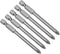 uxcell 5 Pcs 5mm PH1 Magnetic Phillips Screwdriver Bits, 1/4 Inch Hex Shank 3-inch Length S2 Power Tool...