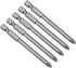 uxcell 5 Pcs 5mm PH1 Magnetic Phillips Screwdriver Bits, 1/4 Inch Hex Shank 3-inch Length S2 Power Tool...