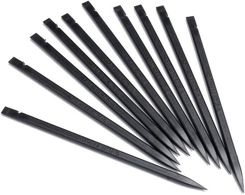Set of 10 Nylon Professional Laptop iPhone iPad Pry Open Repair Spudger Black Stick Tools 15cm...