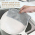 6 Pcs,12 Pcs Double Layer Multipurpose Non-Scratch Wire Dishcloth, Metal Dish Washing Cloths, Wire Cleaning Cloths for Kitchen, Double Stainless S...