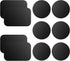 OWLKELA Mount Metal Plate for Phone Magnet Car Mount Holder Cradle with Adhesive, Universal Replacement Sticker Compatible with Magnetic Mounts - ...