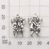 iloveDIYbeads 100g (66pcs) Craft Supplies Antique Silver Wings Angel Fairy Charms Pendants for Crafting, Jewelry Findings Making Accessory for DIY...