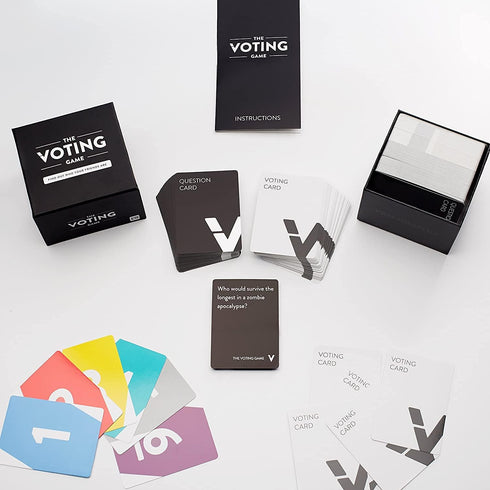 The VOTING GAME - The Hilarious Adult Party Card Game about Finding Out Who Your Friends are - Perfect for College Students, Fun Parties and Board...