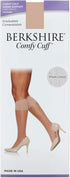 Berkshire Women's Plus Size Comfy Curvy Cuff Socks, Nude...