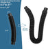 1.25" Diameter Rain Barrel Connector Hose Connect Downspout Diverter to Rainwater Barrel or Link 2 Rain Water Barrels to Store More Water for Home...