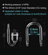 Aquarium Glass CO2 Diffuser Atomizer with U Tube Check Valve Suction Cup Premium Version...