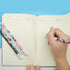 Bangtan Boys 12 Pcs Cute Gel Pen, Black Ink 0.5mm Ballpoint Pen, Fine Point Writing Gel Pen, School Supplies Office Supplies for Army Fans...