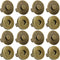 Onwon 20 Set Magnetic Snaps for Purse Magnetic Bag Fastener Clasp Magnetic Button Replacement Kit Perfect for Purse, Bag, Clothes, Leather (Antiqu...