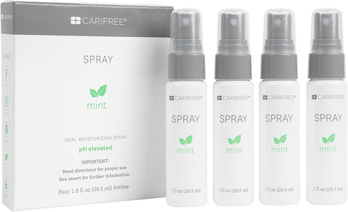 CariFree Oral Spray, Mint Flavored, Xylitol for Moisturization, Neutralizes pH, Fluoride-Free, Freshen Breath, Recommended by Dentists, Made in Th...