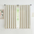 Treatmentex Pompom Window Curtain Panels Natural 45" Long Small Window Curtain Ivory Curtain Drapes for Basement Laundry Room Darkening Curtains 2...