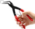 Snap Ring Pliers, 90 Degree Long Nose Pliers Internal Master Cylinder Heavy Duty Retaining Ring Plier Pliers, Bent Lock Circlip Pliers for Trucks ...