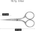 HAGUPIT Small Precision Embroidery Scissors, 4" Forged Stainless Steel Sharp Pointed Tip Detail Shears for DIY Craft Thread Cutting, Needlework Ya...
