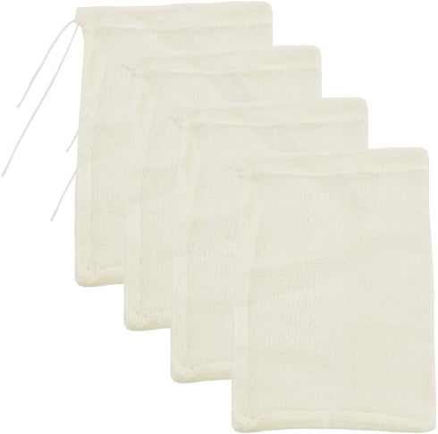 Cheesecloth Bags for Straining,Reusable Cold Brew Coffee Cheese Cloths Strainer,Large Nut Milk Tea Juice Bag,100% Natural Cotton Fine Mesh Filter ...