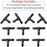 Windshield Washer Hose Connector, OTUAYAUTO Universal Windshield Wiper Hose T Connector (pack of 10)...