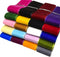 Chenkou Craft 20Yards 1 1/2" Velvet Ribbon Total 20 Colors Assorted Lots Bulk...