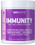 Immune Support Supplement - Immunity Defense Powder Wellness Booster - Vegan Superfood - Elderberry, Turmeric, Vitamin C Powder and B12 Supplement...
