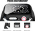 14 Pack Apple Watch Case with Tempered Glass Screen Protector for Apple Watch Series 9/8/7 45mm,Anotch Full Coverage Hard PC Protective Cover HD U...