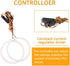 Qasim 1-Pair 120MM White+Amber Switchback 144SMD 4014 LED Halo Ring Angel Eyes Fog Warning Lights 12V...