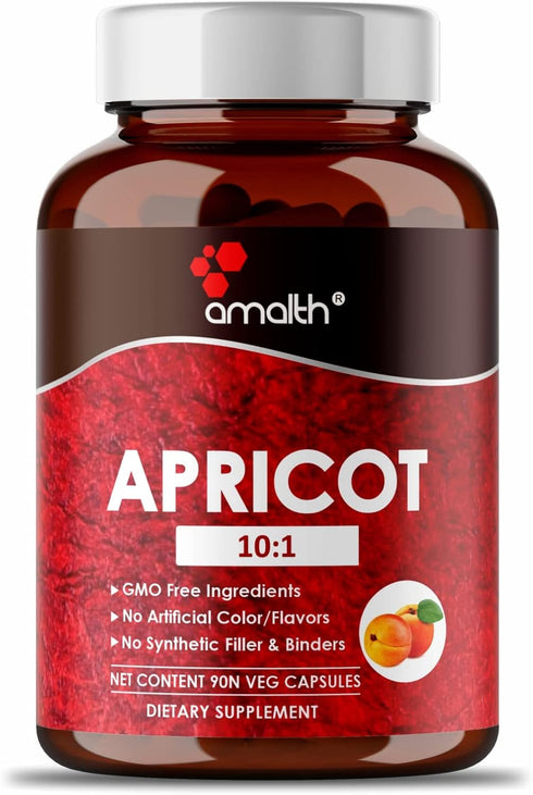 Apricot 10:1-1000mg (90 capsules)...