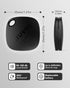 ATUVOS Smart Bluetooth Air Tracker 1 Pack, Keys Finder Works with Apple Find My (iOS only), Item Locator for Keys, Wallets, Bags, Luggage, Suitcas...