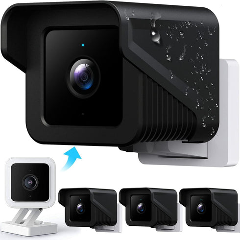 Protective Silicone Skins Only for Wyze Cam V3 Camera?Weather-Resistant Waterproof Anti-Sun All-Round Protective Case/Cover Accessories for Indoor...