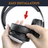 SOULWIT Earpads Cushions Replacement for Sony Playstation 5 Pulse PS5 3D Wireless Headset, Ear Pads Cushions with Noise Isolation Foam (PS5 CG Bla...