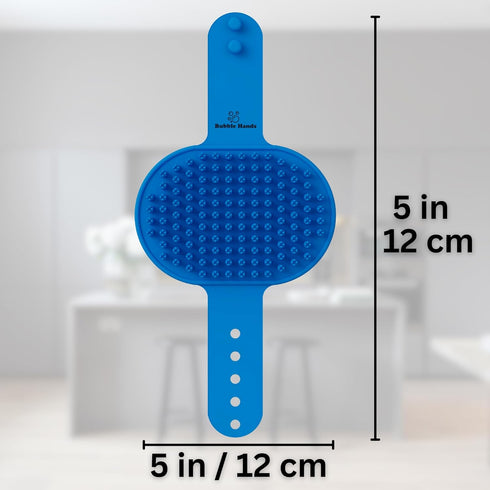 Dog Bath Brush - Silicone Grooming and Shedding Brush for Dogs & Cats, Puppy Essentials Dog Shampoo Brush, Pet Hair Removal Tool for Deep Clean & ...