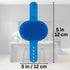 Dog Bath Brush - Silicone Grooming and Shedding Brush for Dogs & Cats, Puppy Essentials Dog Shampoo Brush, Pet Hair Removal Tool for Deep Clean & ...