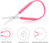 5 Inch Mini Loop Scissors for kids, Adaptive Design, Easy-Open Squeeze Handles (Red (1Pcs))...