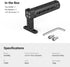 SmallRig Camera Top Handle Grip, DSLR Cage Handle with Cold Shoe Mount for Camera Rig - 1638...