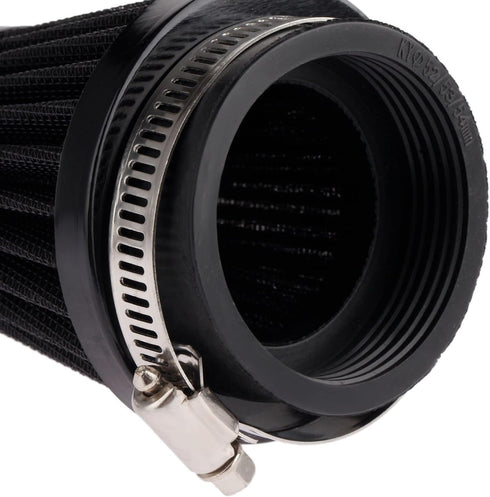 Mtsooning Air Intake Filter Pod, 54mm/2.12" Tapered Clamp-on Breather, Inlet Truck Cold Cone Cleaner Replacement for Motorcycle ATV Dirt Pit Bike ...