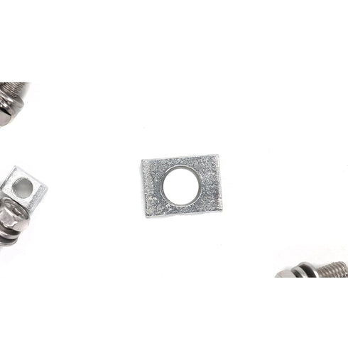 binifiMux 6-Pack Motorcycle Battery Terminal M6 x16mm Bolt Square Nut Kit Stainless Steel 304...